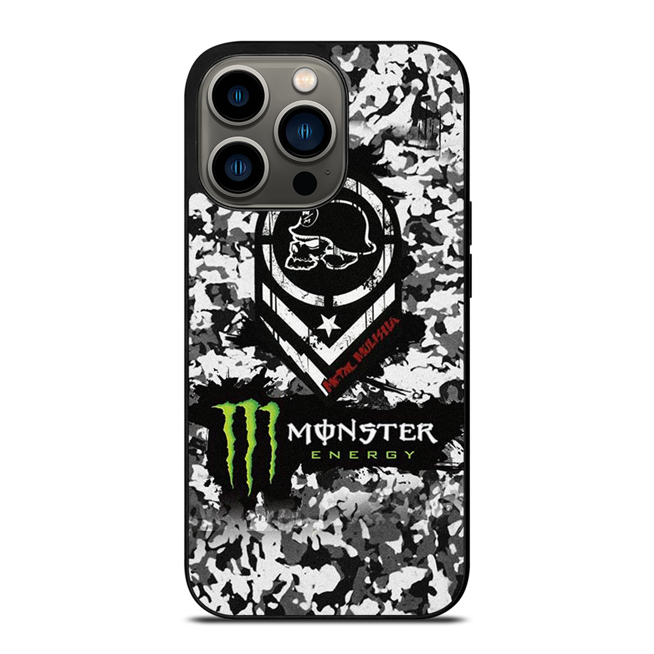 METAL MULISHA MONSTER ENERGY CAMO iPhone 13 Pro Case Cover